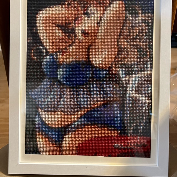 Completed Diamond Art 12*16”